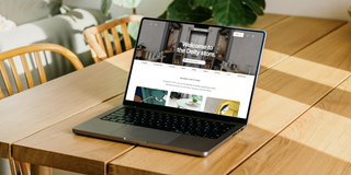 The homepage of the Deity Store ecommmerce website