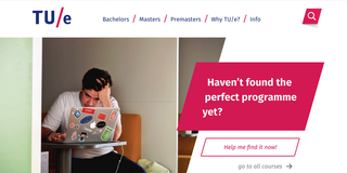 The hero section of a study guide website.